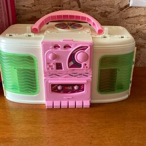 Mattel Pink and Green Doll Set